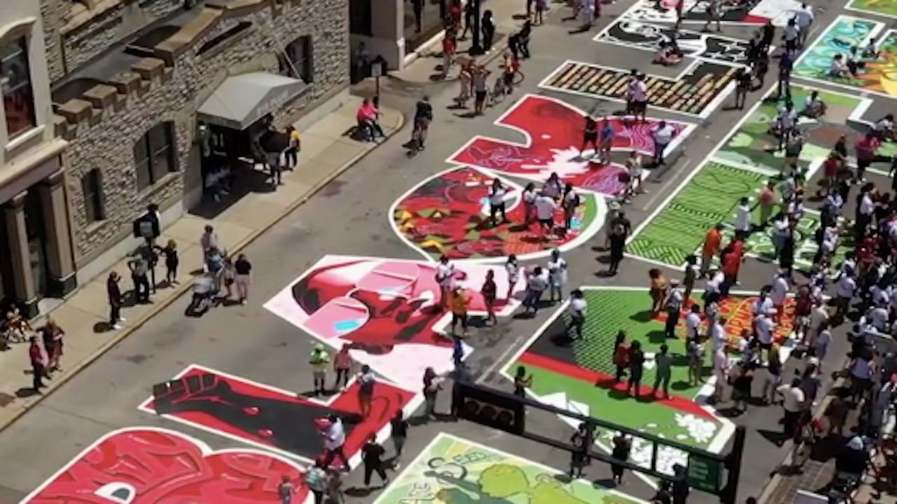 Cincinnati Speaks Out Against Racism With BLM Mural