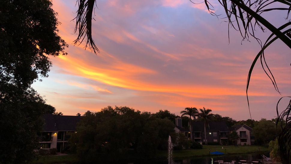 Submitted via our Spectrum Bay News 9 app: Sunset over South Tampa, Wednesday, June 20, 2018. (Joseph Burke, viewer)