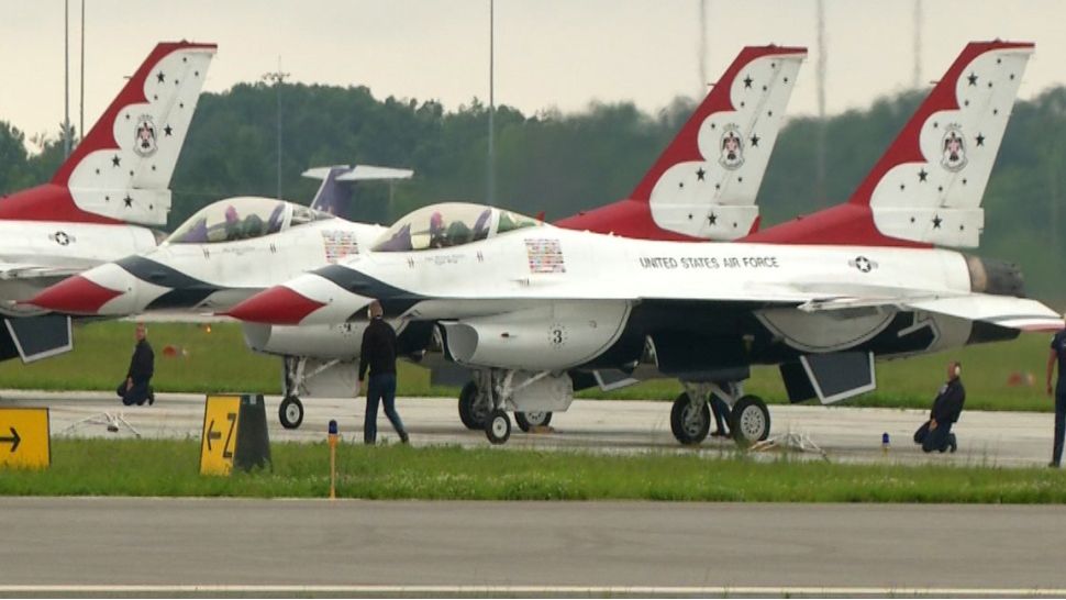 Dayton Airshow planes