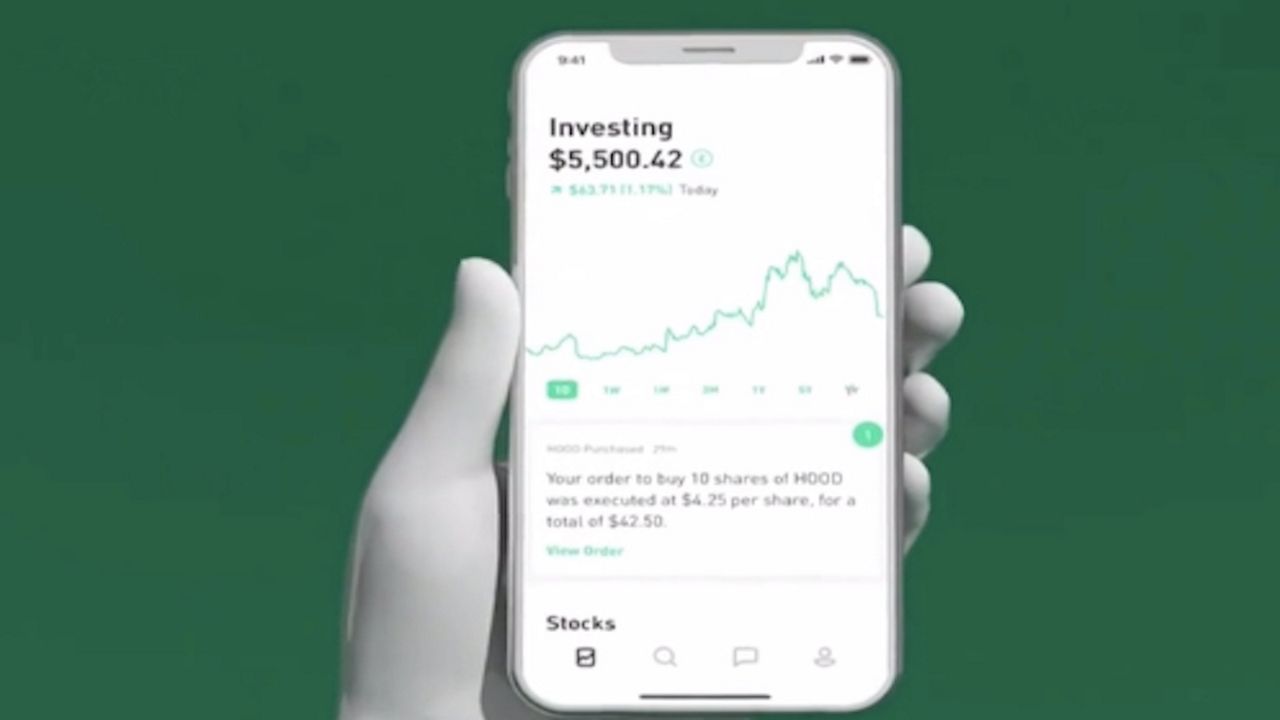 robinhood app glitch today