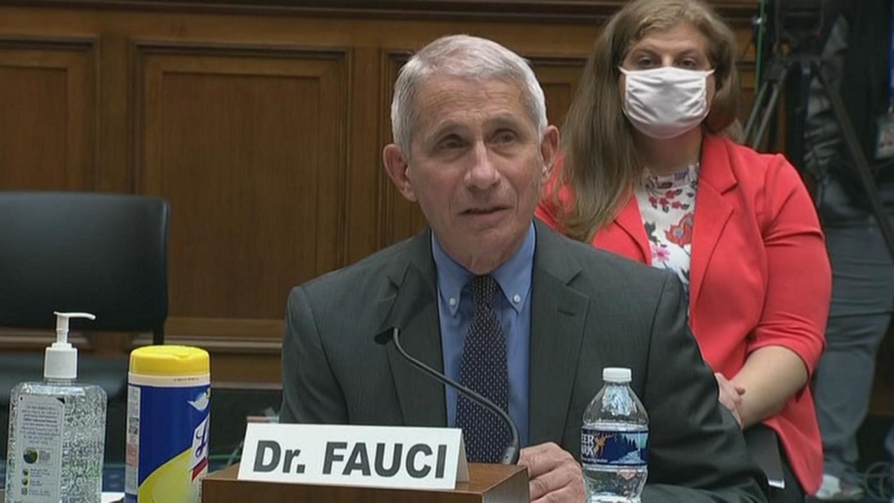 Dr. Anthony Fauci remains optimistic that a vaccine will be found, noting that patients develop antibodies to the virus — a sign that the human immune system is able to battle back.