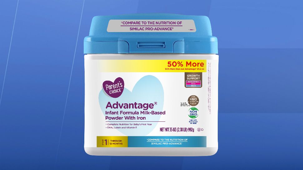 Parent's choice advantage powdered formula deals with iron