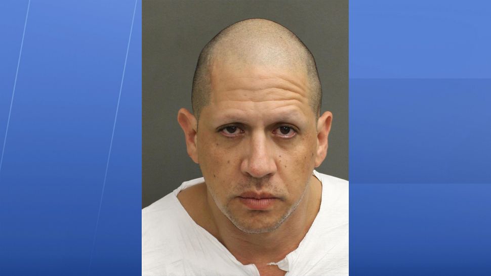 The Orange County Sheriff's Office said Wueizman Saul Leal shot and killed his mother, Tania Perez Cruz, 60, Friday night during an argument. He has been charged with first-degree murder. (Orange County Sheriff's Office)