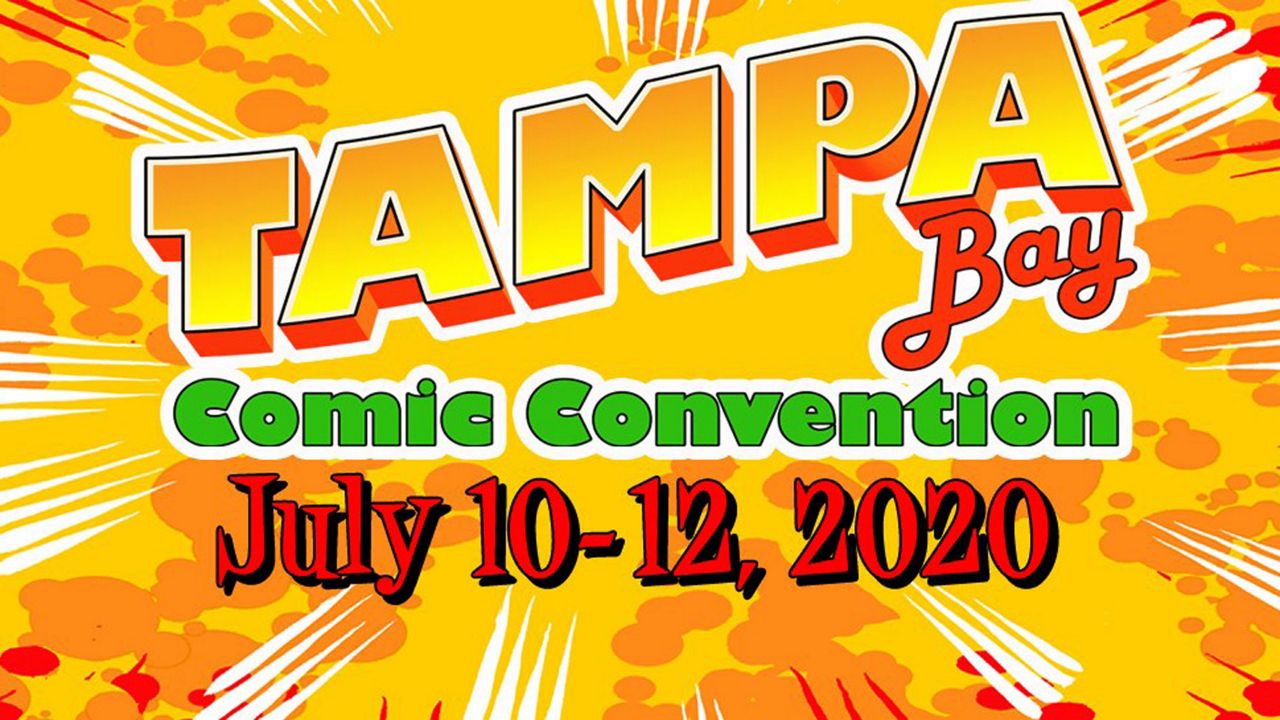 Tampa Bay Comic Convention banner