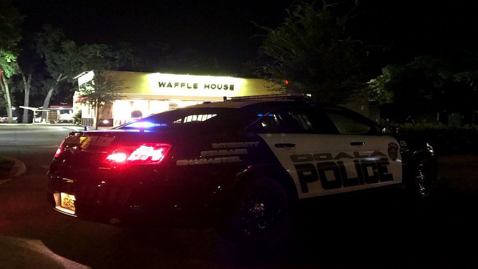 Police said two people were shot at the Circle K on W SR 40 near I-75. Police said the victims ran to the Waffle House across the street after being shot. (Ocala PD)