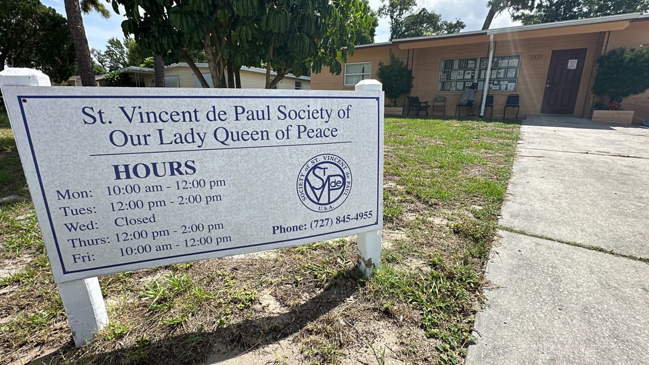 New Port Richey food pantry seeing more seniors seeking help