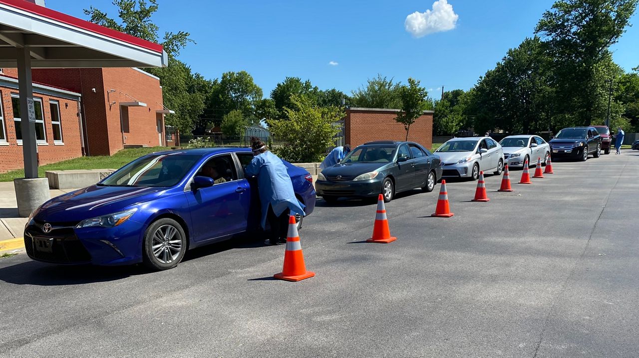 Lexington COVID-19 Mobile Testing Clinic at Cardinal Valley Elelmentary