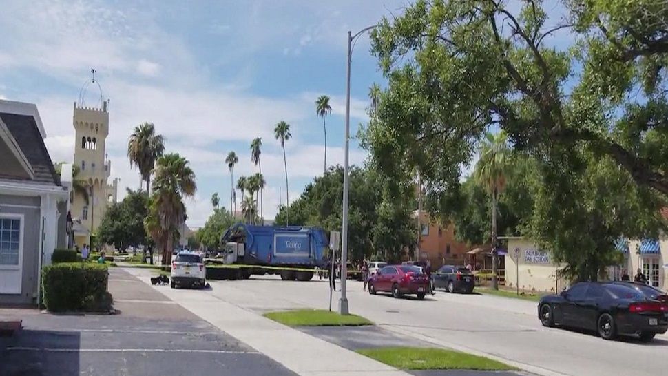 garbage truck fatal ped