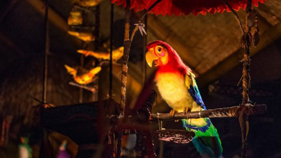 Walt Disney's Enchanted Tiki Room attraction at Magic Kingdom. (Courtesy of Disney Parks Blog)