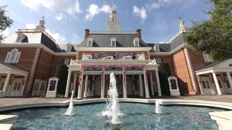 The American Adventure pavilion at Epcot. (Courtesy of Disney Parks)