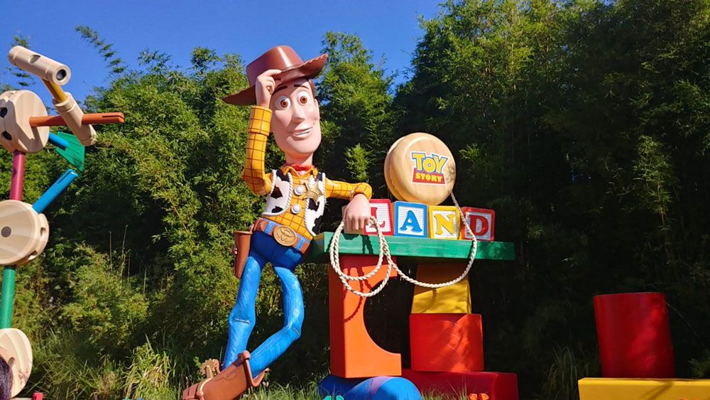 Walt Disney World opened Toy Story Land in June at Disney's Hollywood Studios. That helped drive growth for the domestic parks in 2018. (File)
