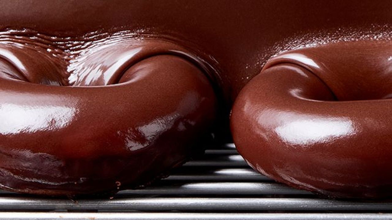 Chocolate glazed doughnuts