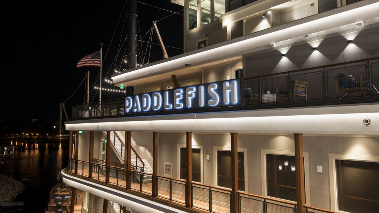 Paddlefish at Disney Springs plans to permanently lay off 87 employees. (Levy Restaurants)