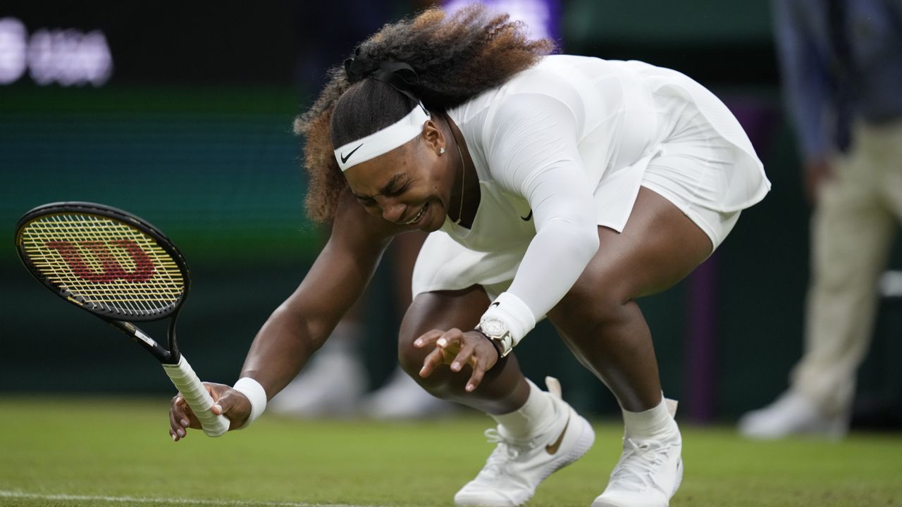Sad story An injured Serena Williams is out of Wimbledon