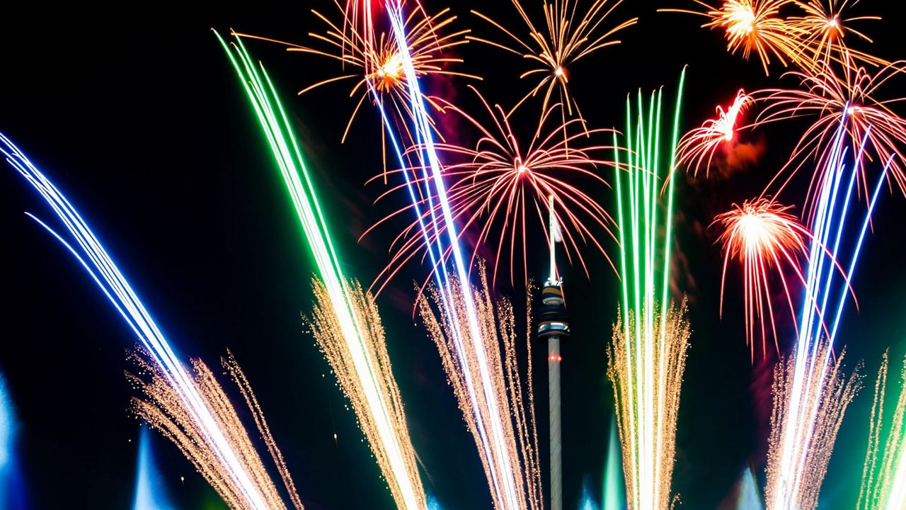 Fireworks at SeaWorld Orlando last year. (SeaWorld)