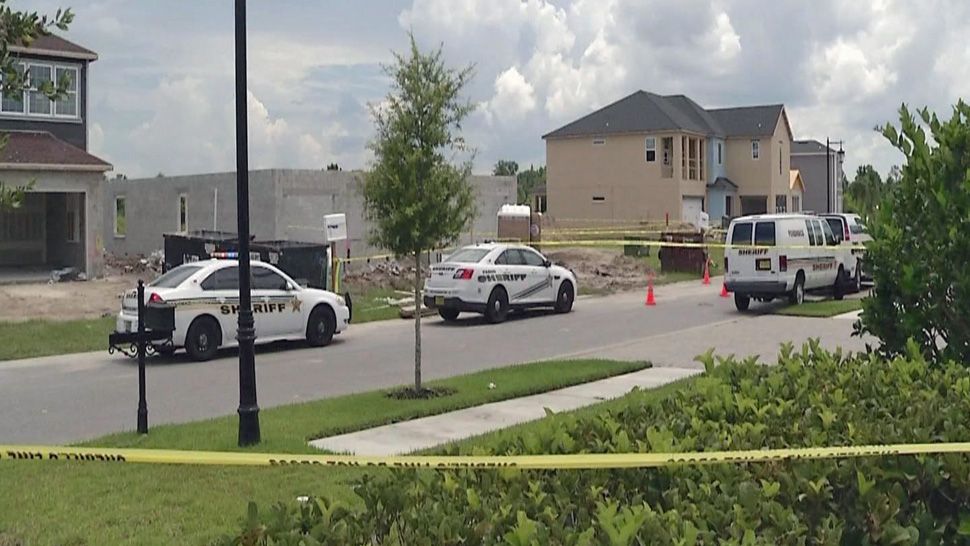 The shooting happened Wednesday afternoon on Marsciano Lane in Wesley Chapel. (Sarah Blazonis, Spectrum Bay News 9)