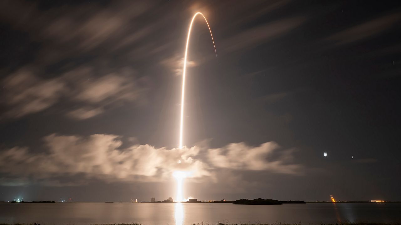 SpaceX’s Falcon 9 rocket sent up Starlink 8-9 mission from Space Launch Complex 40 at Cape Canaveral Space Force Station on Wednesday, July 03, 2024. (SpaceX)