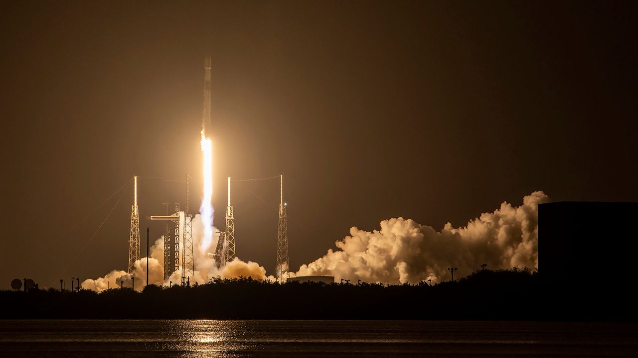 SpaceX’s Falcon 9 rocket sent up Starlink 8-9 mission from Space Launch Complex 40 at Cape Canaveral Space Force Station on Wednesday, July 03, 2024. (SpaceX)