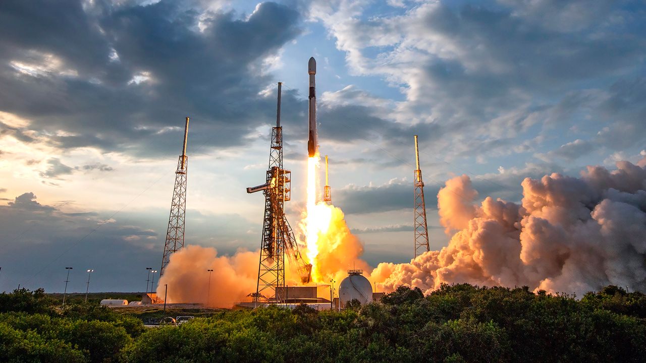 SpaceX’s Falcon 9 rocket lifted off at Space Launch Complex 40 at Cape Canaveral Space Force Station on Monday, July 08, 2024. (SpaceX)