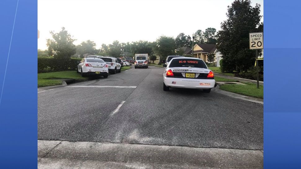 Barricaded man in custody after firing shots at deputies