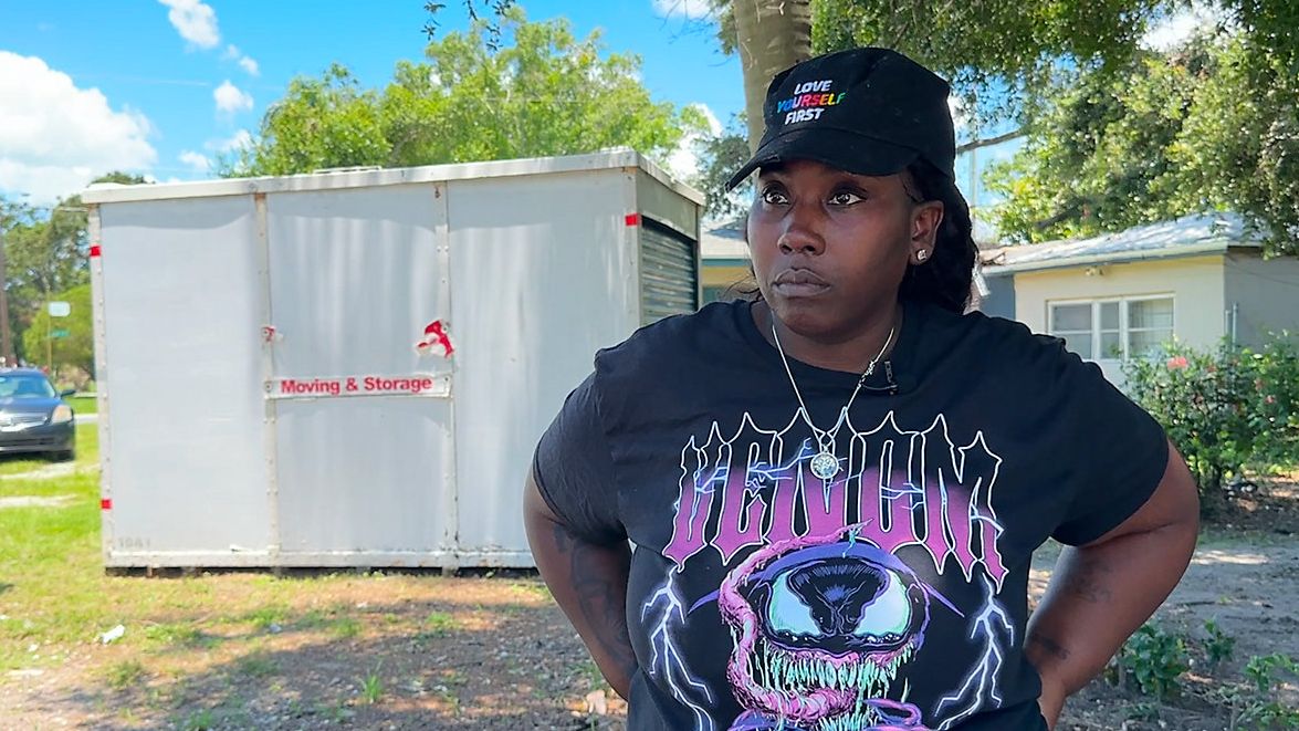 Lolitha Seay was displaced by last year's hurricanes. (Spectrum Bay News 9/Saundra Weathers)