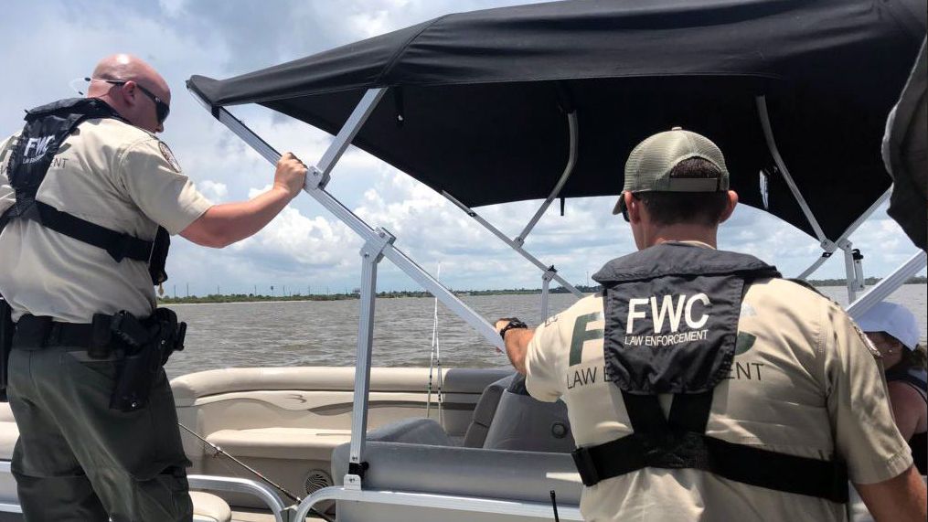 FWC officers are hitting the water patrolling Central Florida rivers and lakes. (Greg Pallone, staff)