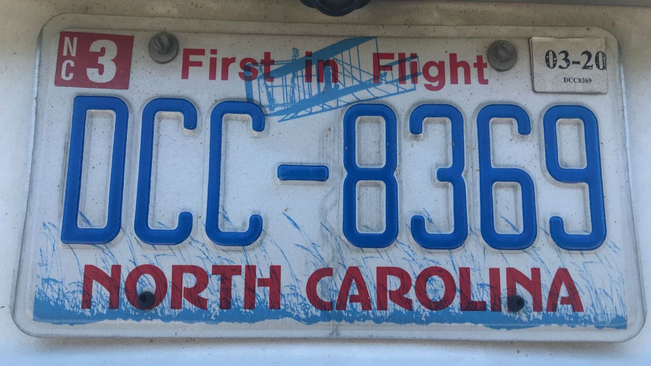 North Carolina License Plate Lookup