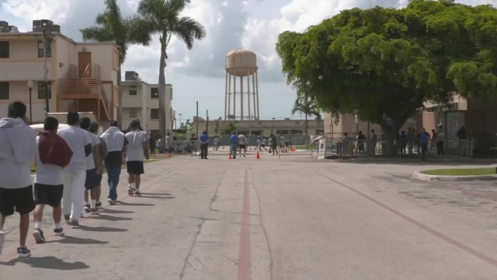 Lawmakers described the detention center in Homestead, Florida as being like a prison.  One said the whole place needs to be shutdown and lawmakers have to do something to help those kids. (File image)