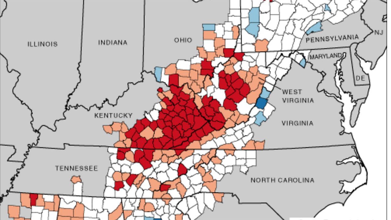 Kentucky Home To Some Of Countries Poorest Counties