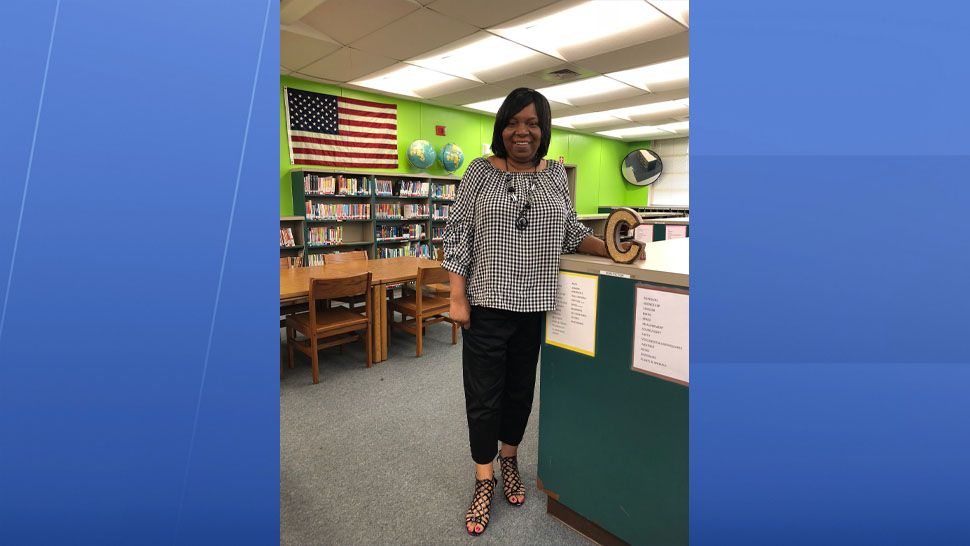 Principal of Garner Elementary School, Qvonda Birdsong (Stephanie Claytor, staff)