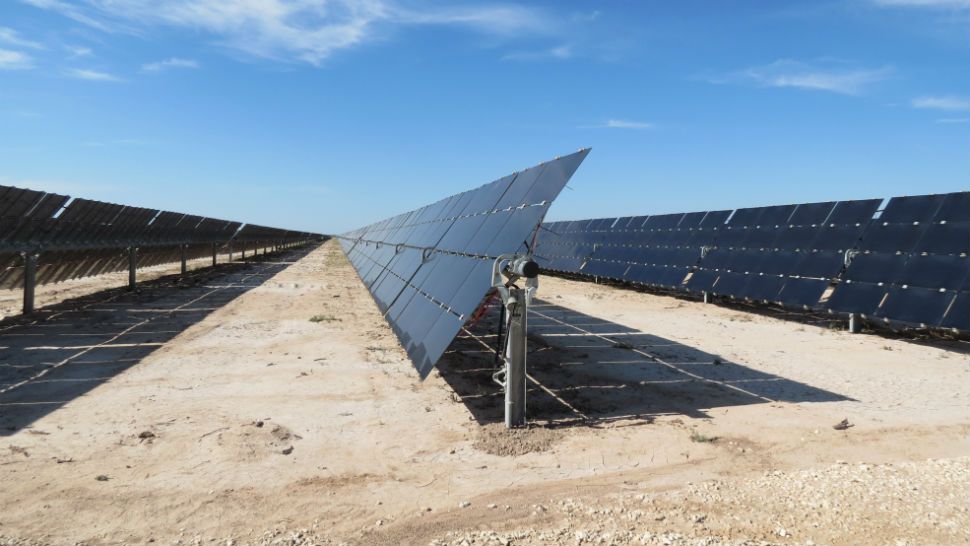 running completely on renewable energy