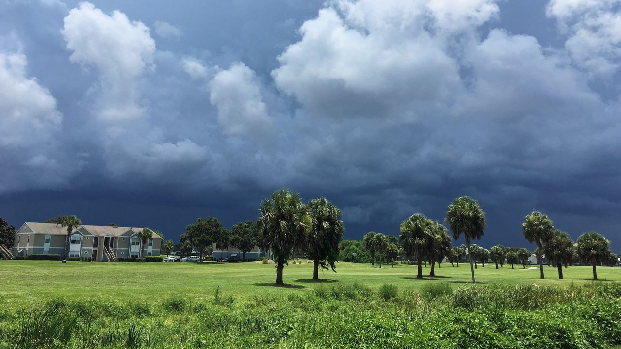 Submitted via Spectrum News 13 app: Clouds forming in Brevard County near Melbourne. (Steve Lapp, viewer)