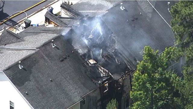 3 homes damaged in north Raleigh fire