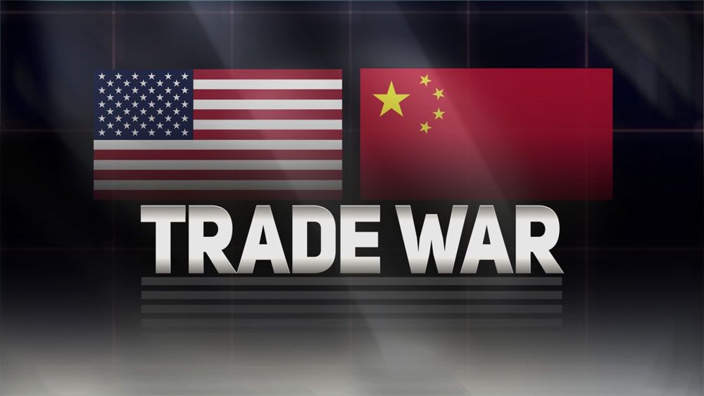 The United States and China imposed tariffs on several industries Friday in the opening salvos of a trade war. (AP)