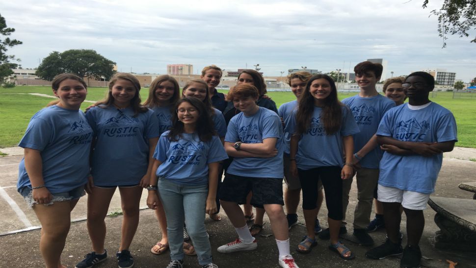 A group of teens from Roland Park K-8 Magnet School in Tampa are getting ready to take a life-changing journey to Central America (Dalia Dangerfield, Staff).