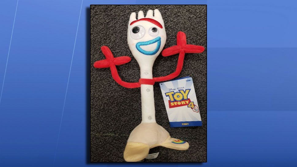 Disney store forky plush on sale