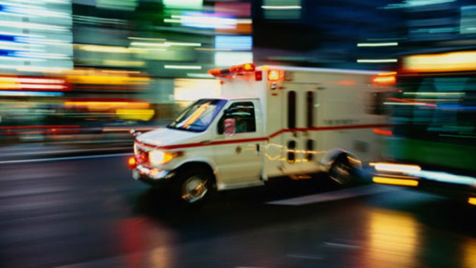 Ambulance stock image