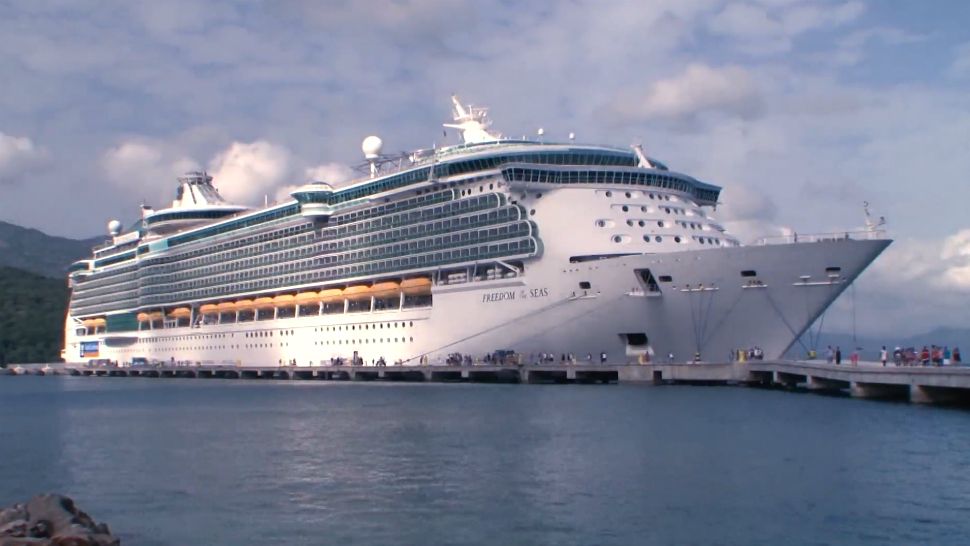 Freedom of the Seas. (Royal Caribbean handout)