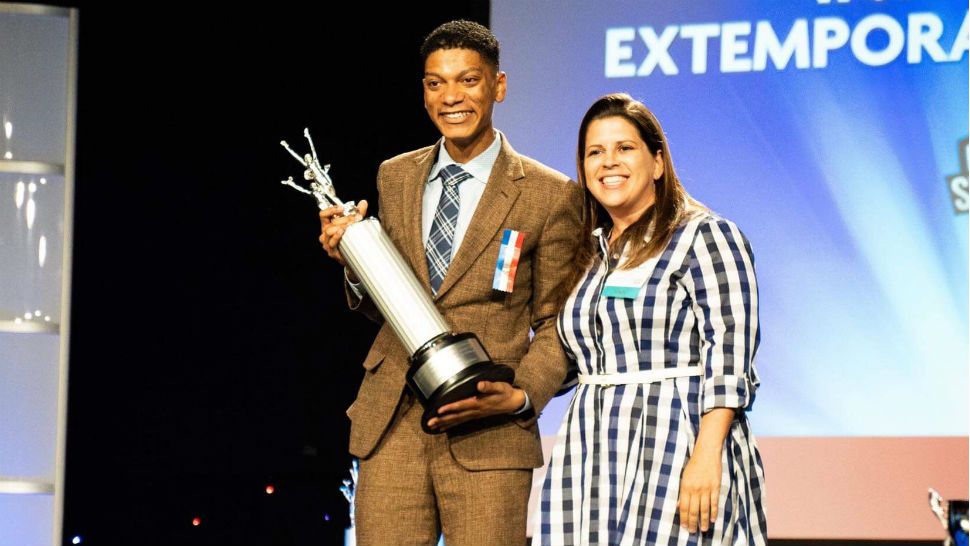 Pflugerville ISD student wins national speech & debate title