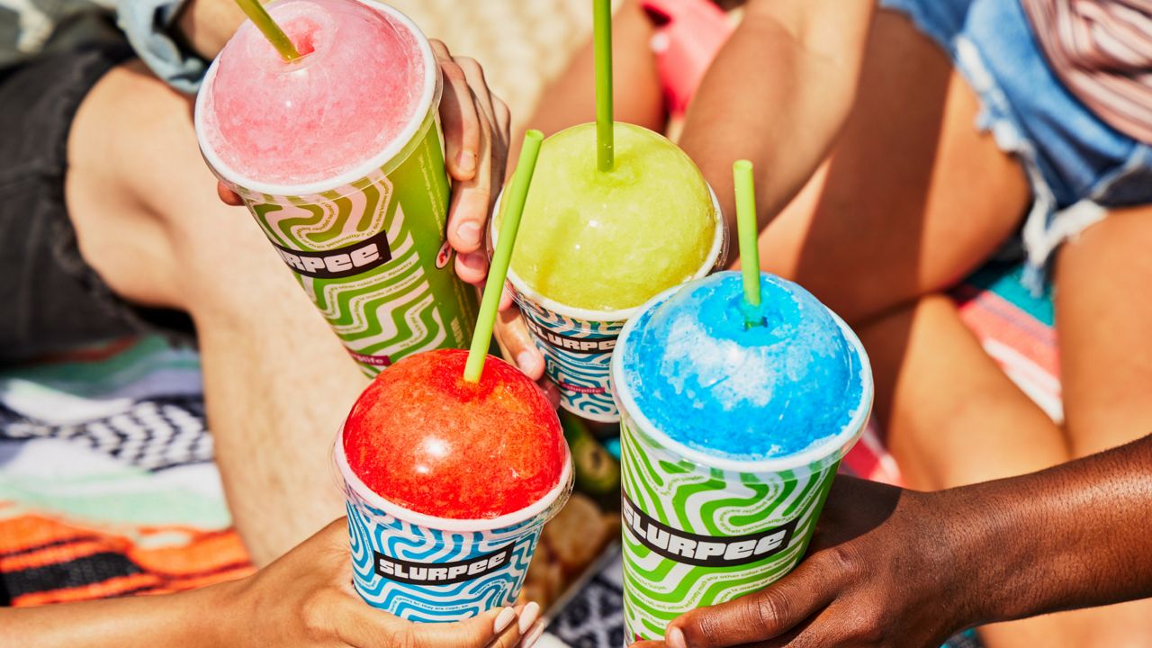 Ready for a brain freeze? Today is Slurpee Day