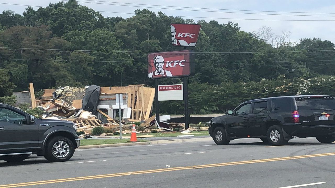 KFC Explodes in Rockingham County