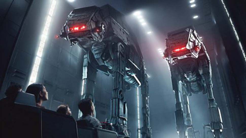 Star Wars: Rise of the Resistance will put riders in the middle of a battle between the Resistance and the First Order. (Courtesy of Disney Parks)