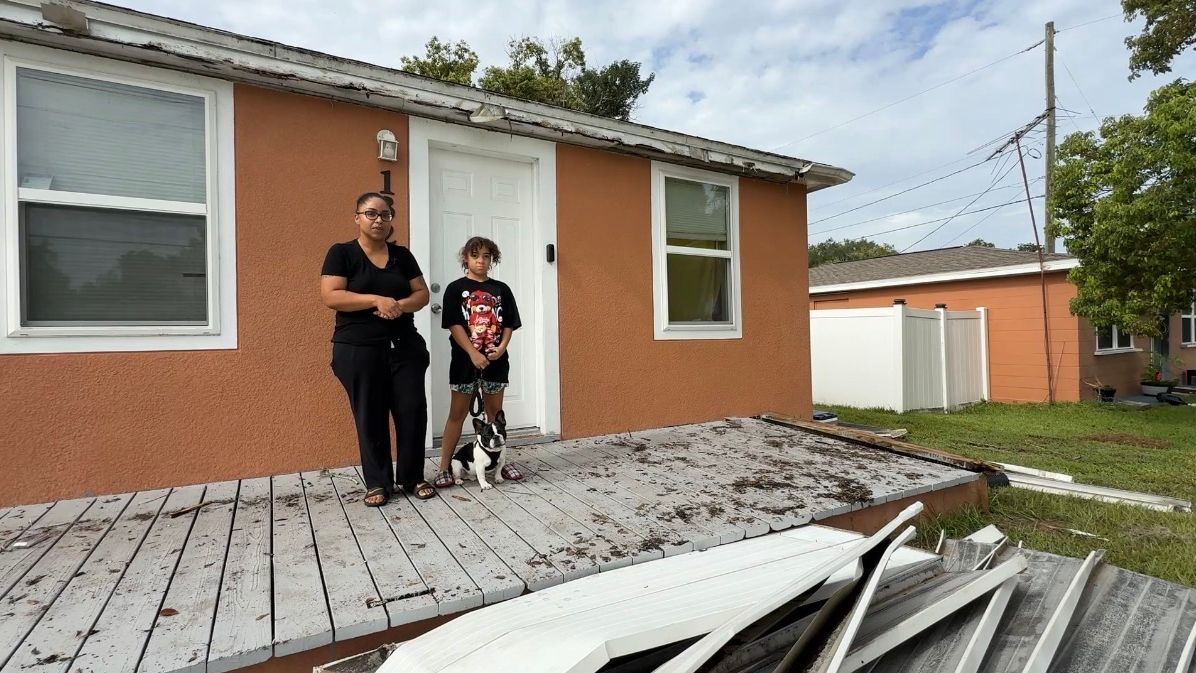 Osceola County residents clean up after Monday storm roared through community