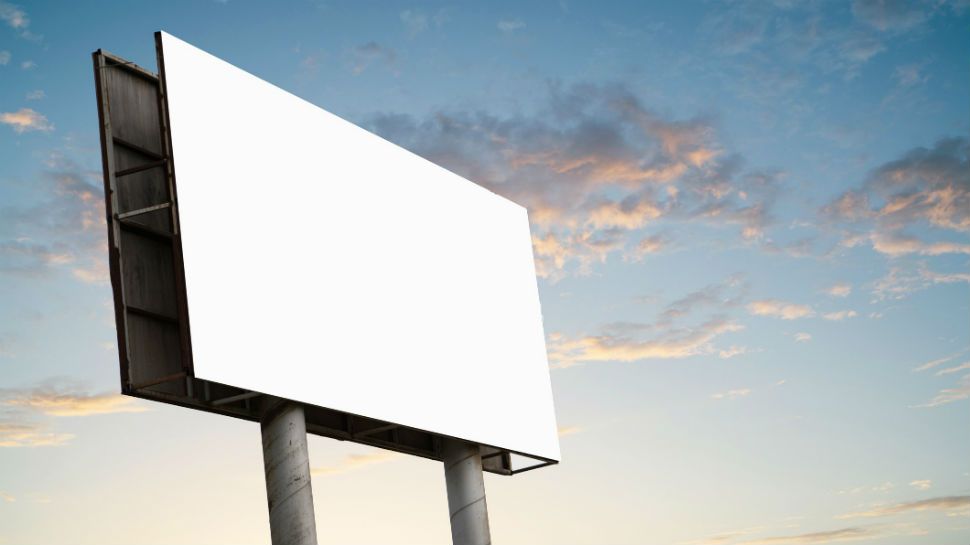 FILE photo of a billboard. 