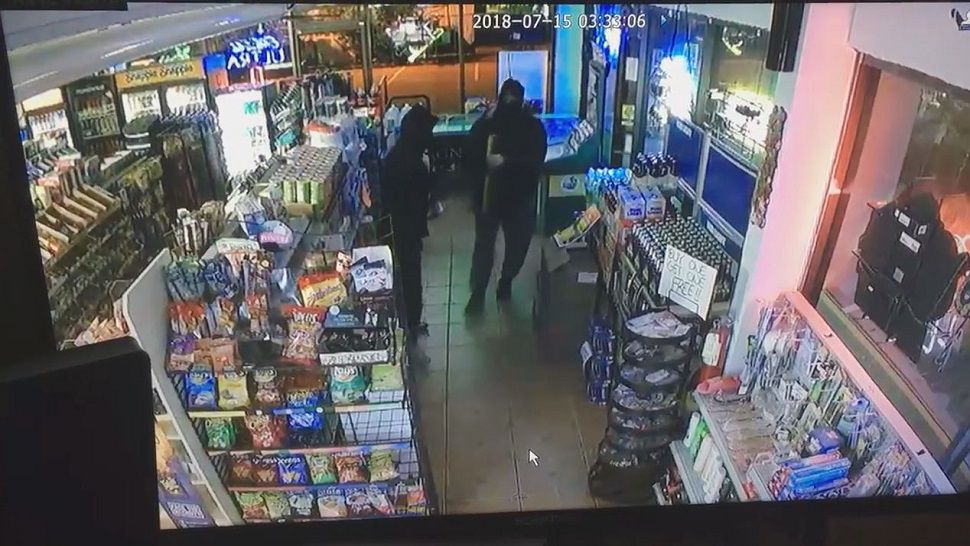 The Clearwater Police Department is searching for people who broke into the Kings Food Mart Sunday morning. (Clearwater PD)