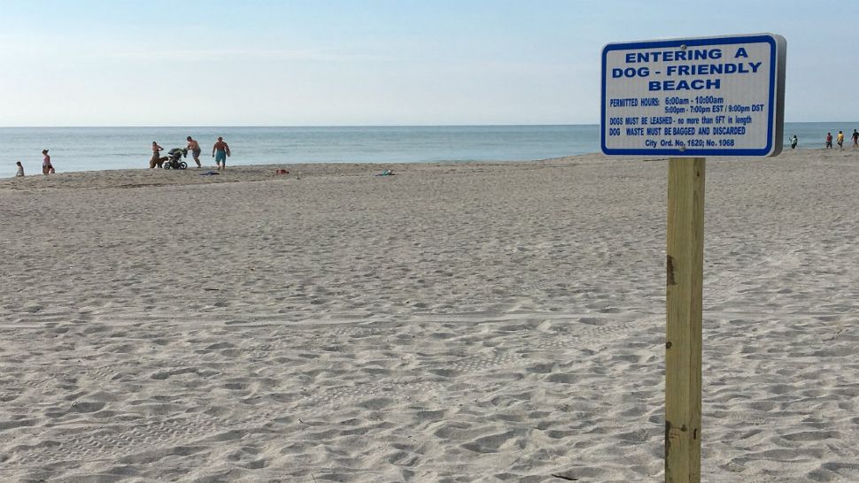 Starting on July 15th for the next six months, dogs are allowed on the beach from 4th St S to Northside of Murkshe Park from 6-10 am and 5-7 pm (Krystel Knowles, staff).