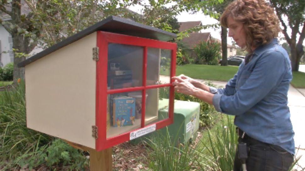 Homeowner Autumn Garick fights to keep her "Little Free Library" in her front yard after being told by HOA it was to be removed to preserve the community's ''aesthetic appearance''.