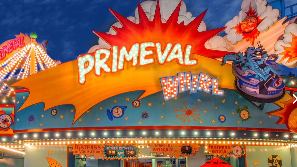 Primeval Whirl at Disney's Animal Kingdom will not reopen. (Disney photo)