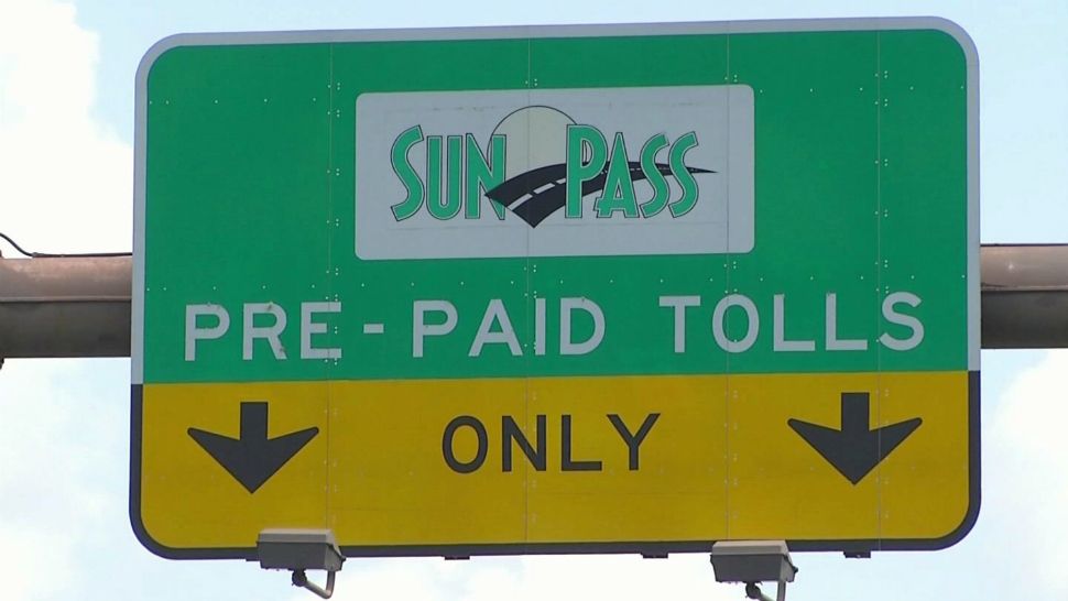 SunPass sign.