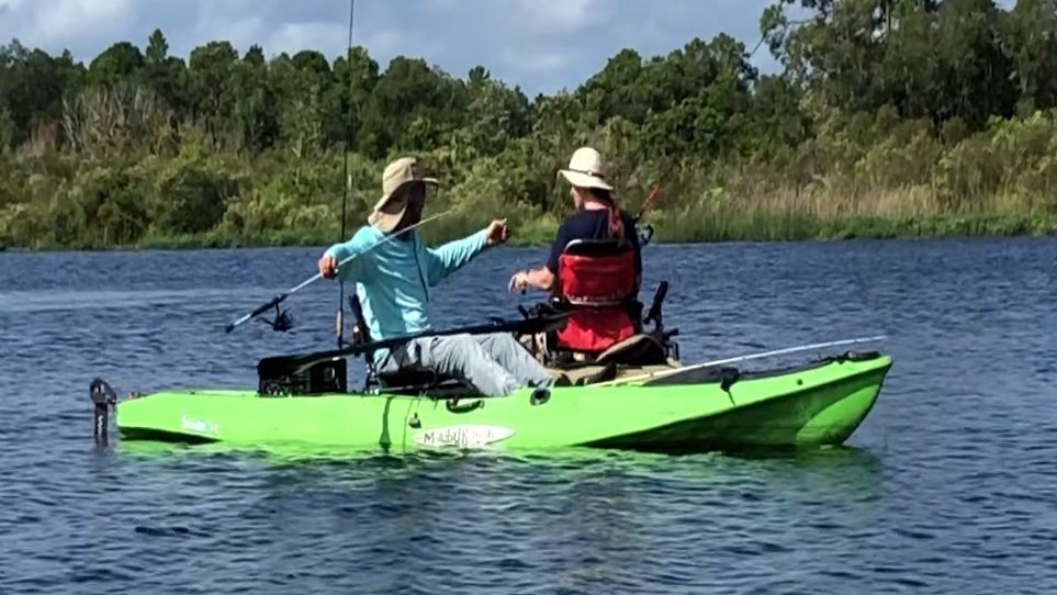 Heroes on the Water chapters are all led by volunteers and host activities like kayaking, fishing and is adaptive to those with disabilities. (Krystel Knowles/Spectrum News 13)